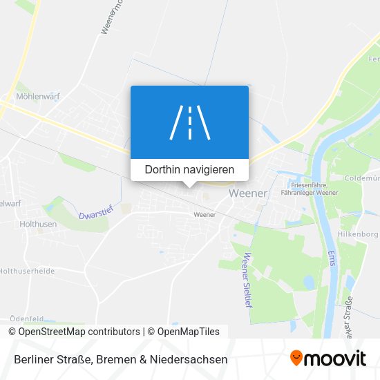 Berliner Straße Karte