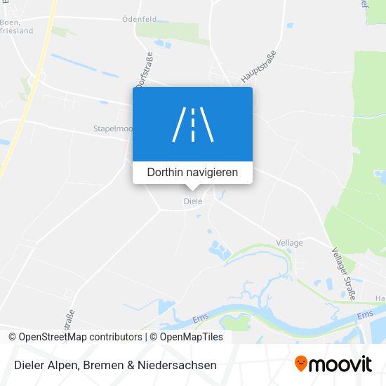 Dieler Alpen Karte