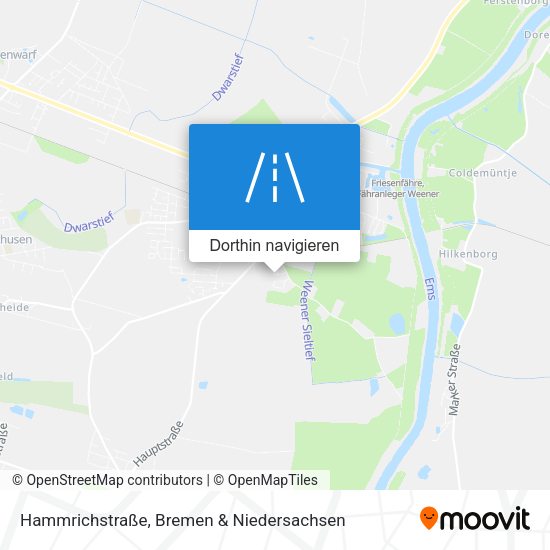 Hammrichstraße Karte