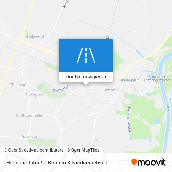 Hilgenholtstraße Karte