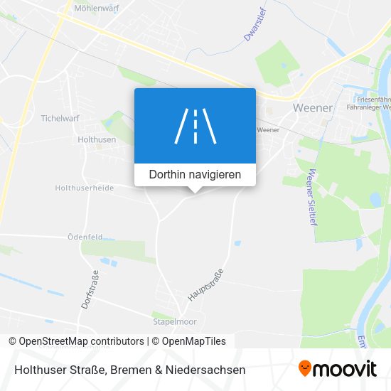 Holthuser Straße Karte