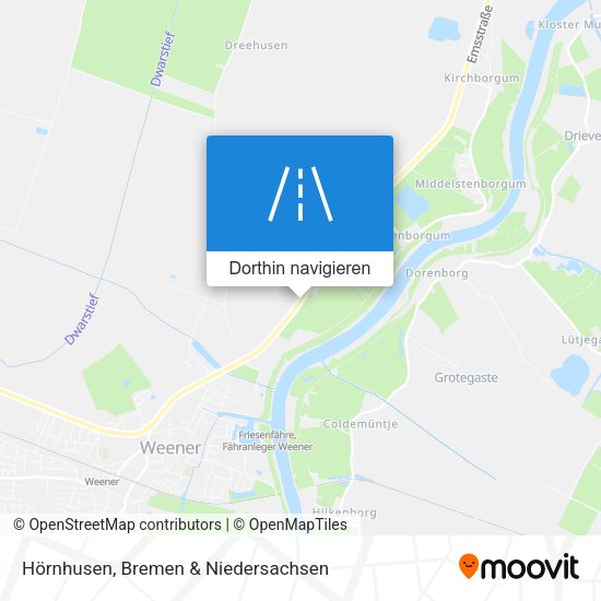 Hörnhusen Karte