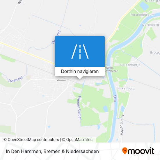 In Den Hammen Karte
