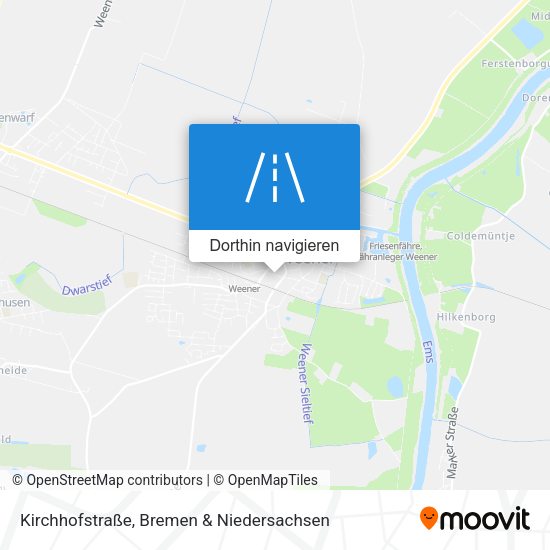Kirchhofstraße Karte