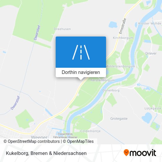 Kukelborg Karte