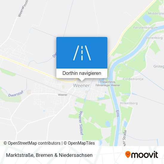 Marktstraße Karte