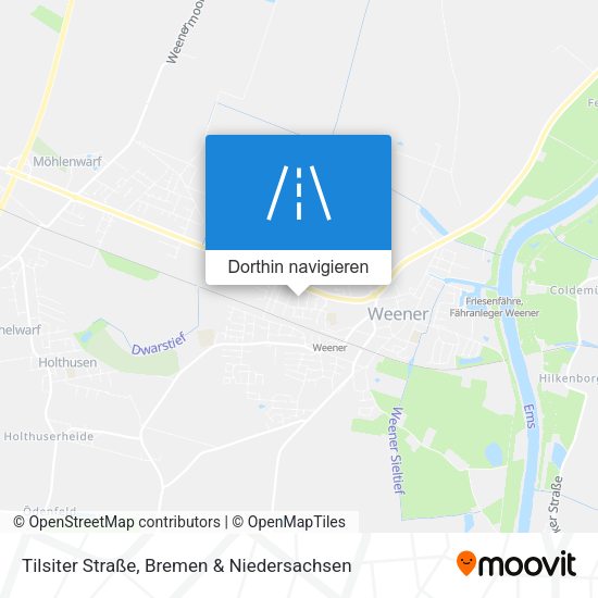 Tilsiter Straße Karte
