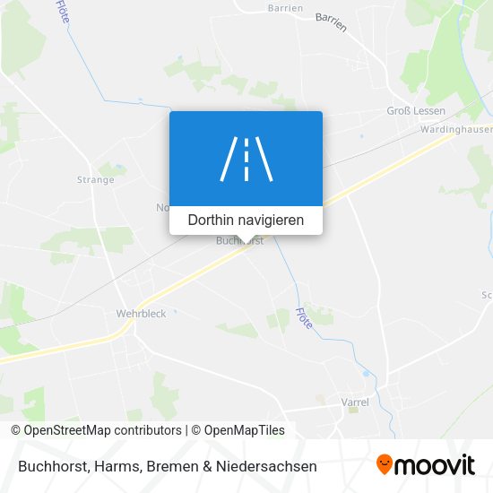 Buchhorst, Harms Karte