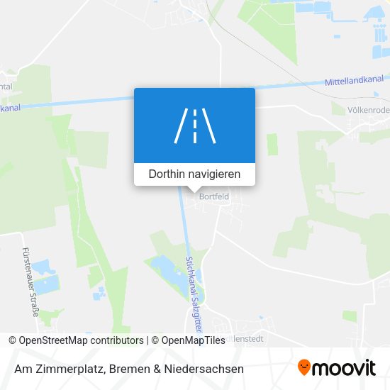 Am Zimmerplatz Karte