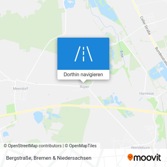 Bergstraße Karte