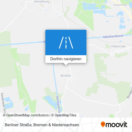 Berliner Straße Karte