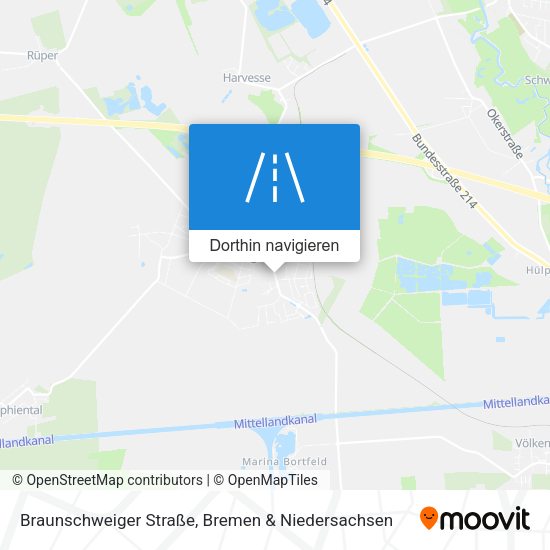 Braunschweiger Straße Karte
