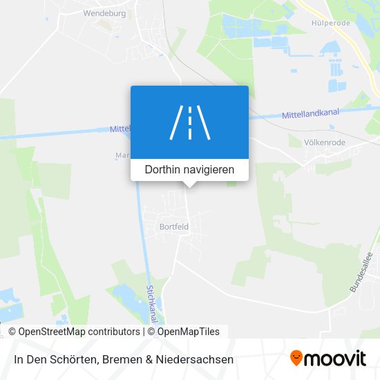 In Den Schörten Karte