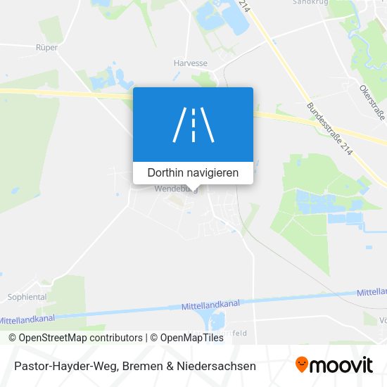 Pastor-Hayder-Weg Karte