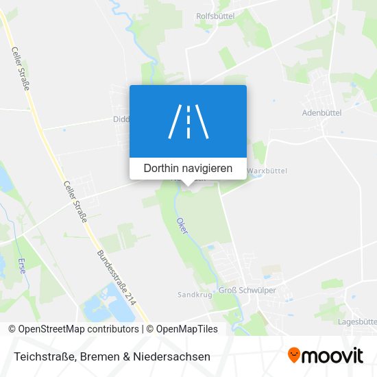Teichstraße Karte