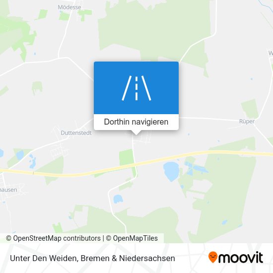 Unter Den Weiden Karte