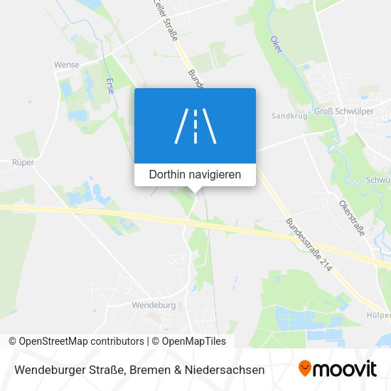 Wendeburger Straße Karte