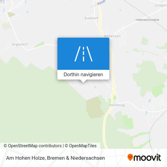 Am Hohen Holze Karte