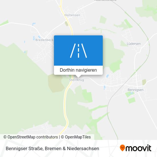 Bennigser Straße Karte