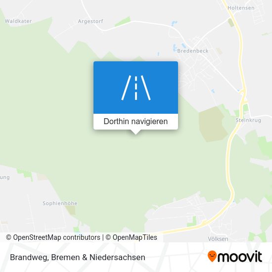 Brandweg Karte