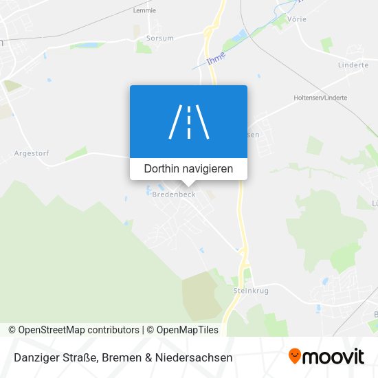 Danziger Straße Karte