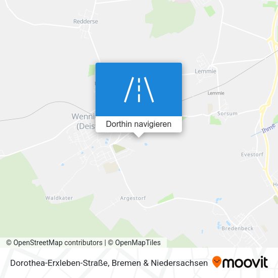 Dorothea-Erxleben-Straße Karte