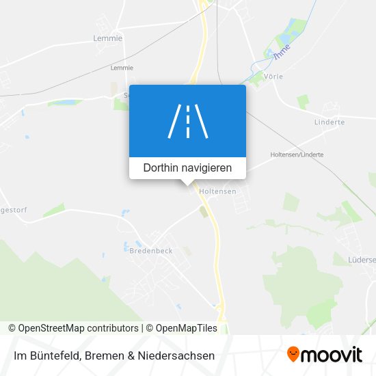 Im Büntefeld Karte