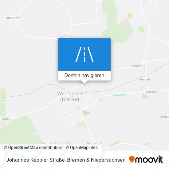 Johannes-Keppler-Straße Karte