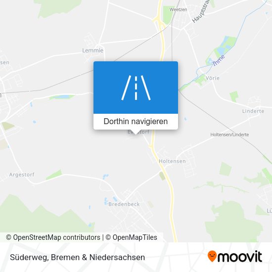Süderweg Karte