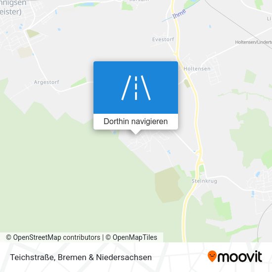 Teichstraße Karte