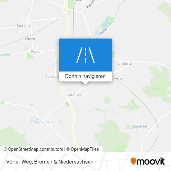 Vörier Weg Karte