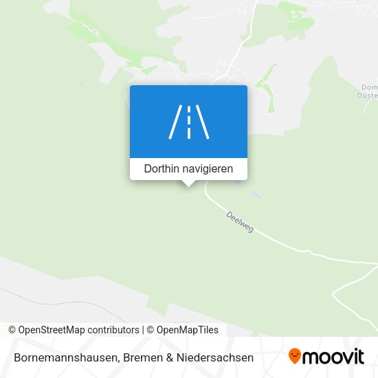 Bornemannshausen Karte