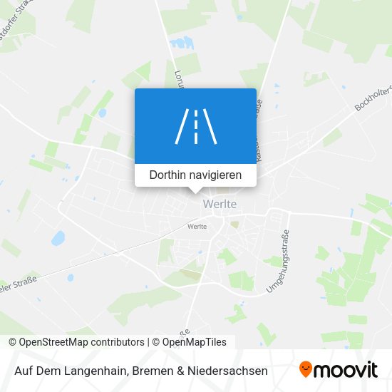 Auf Dem Langenhain Karte