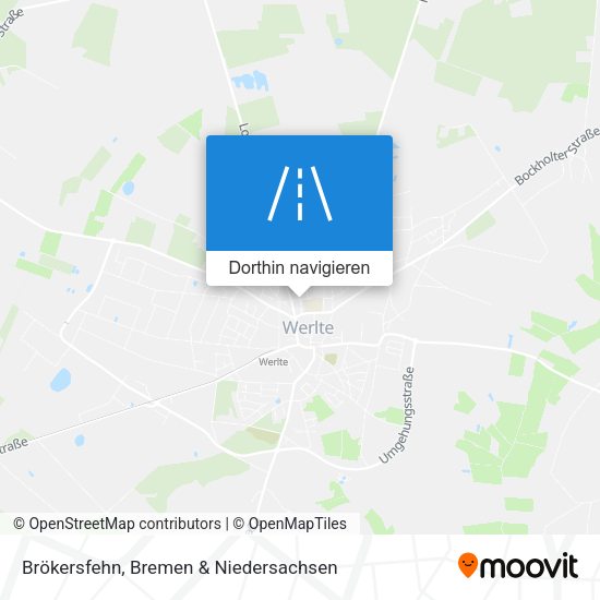 Brökersfehn Karte