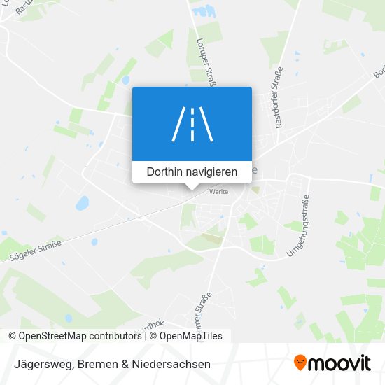 Jägersweg Karte