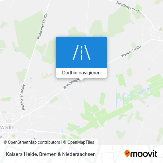 Kaisers Heide Karte