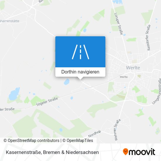 Kasernenstraße Karte