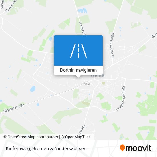 Kiefernweg Karte