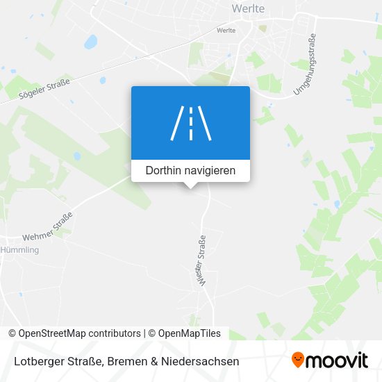 Lotberger Straße Karte