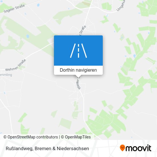 Rußlandweg Karte