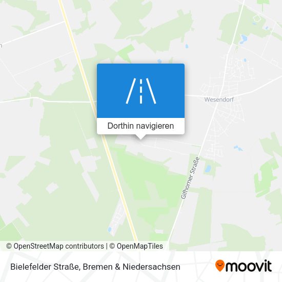 Bielefelder Straße Karte