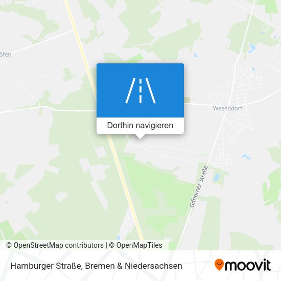 Hamburger Straße Karte