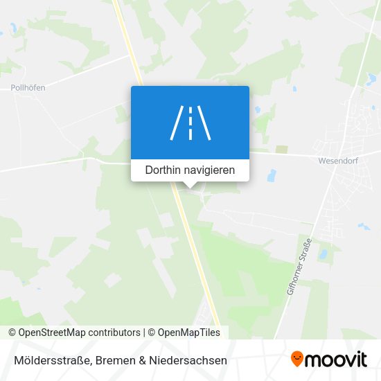 Möldersstraße Karte