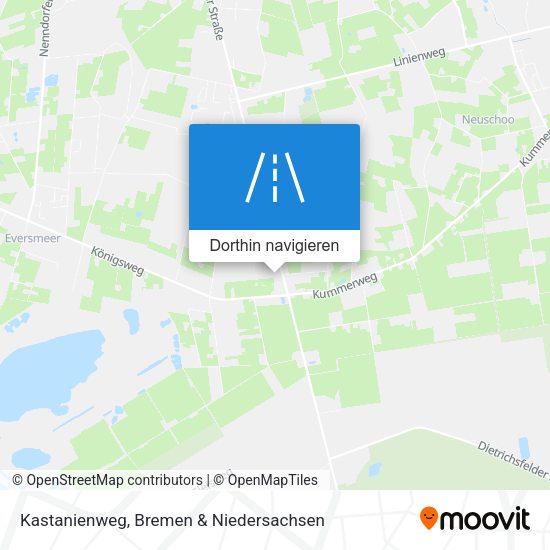 Kastanienweg Karte