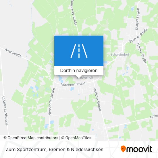Zum Sportzentrum Karte