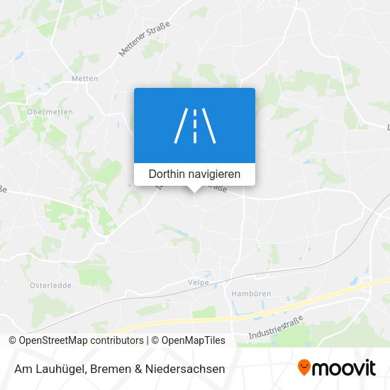 Am Lauhügel Karte