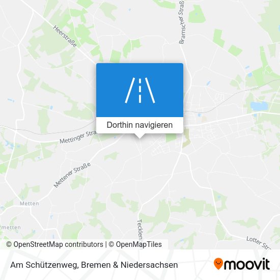 Am Schützenweg Karte