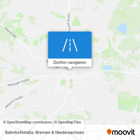 Bahnhofstraße Karte
