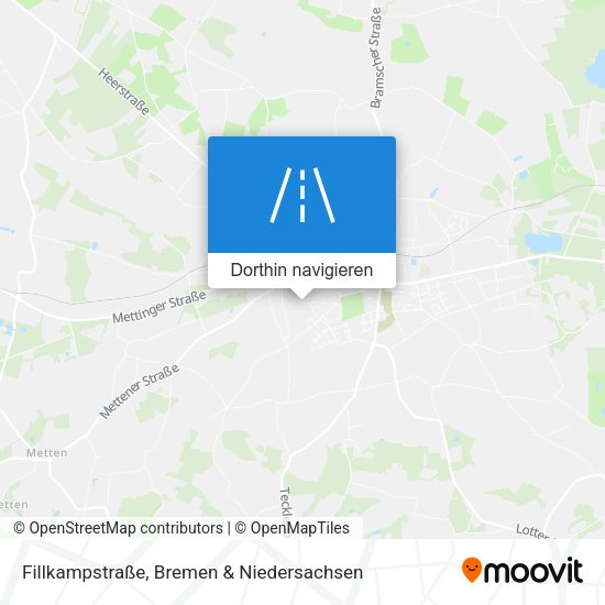 Fillkampstraße Karte