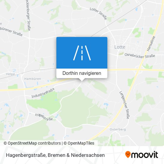 Hagenbergstraße Karte